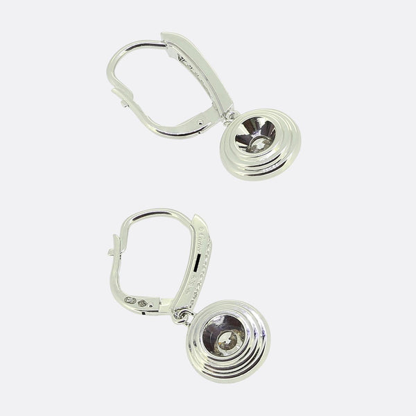Cartier D'Amour Diamond Sleeper Earrings