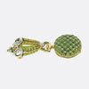 Patek Philippe for Tiffany & Co. Demantoid Garnet and Diamond Brooch Fob Watch