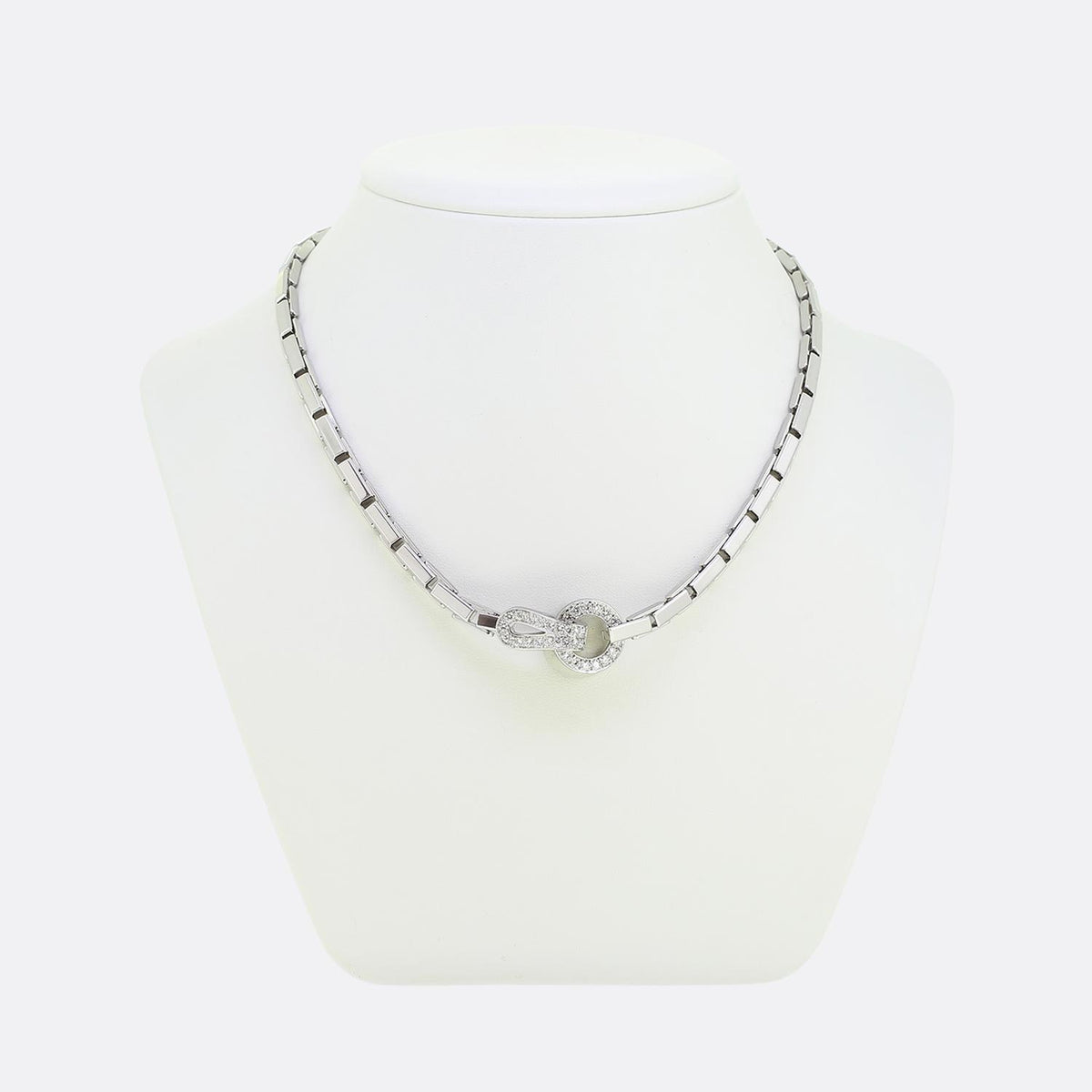 Cartier Agrafe Diamond Necklace