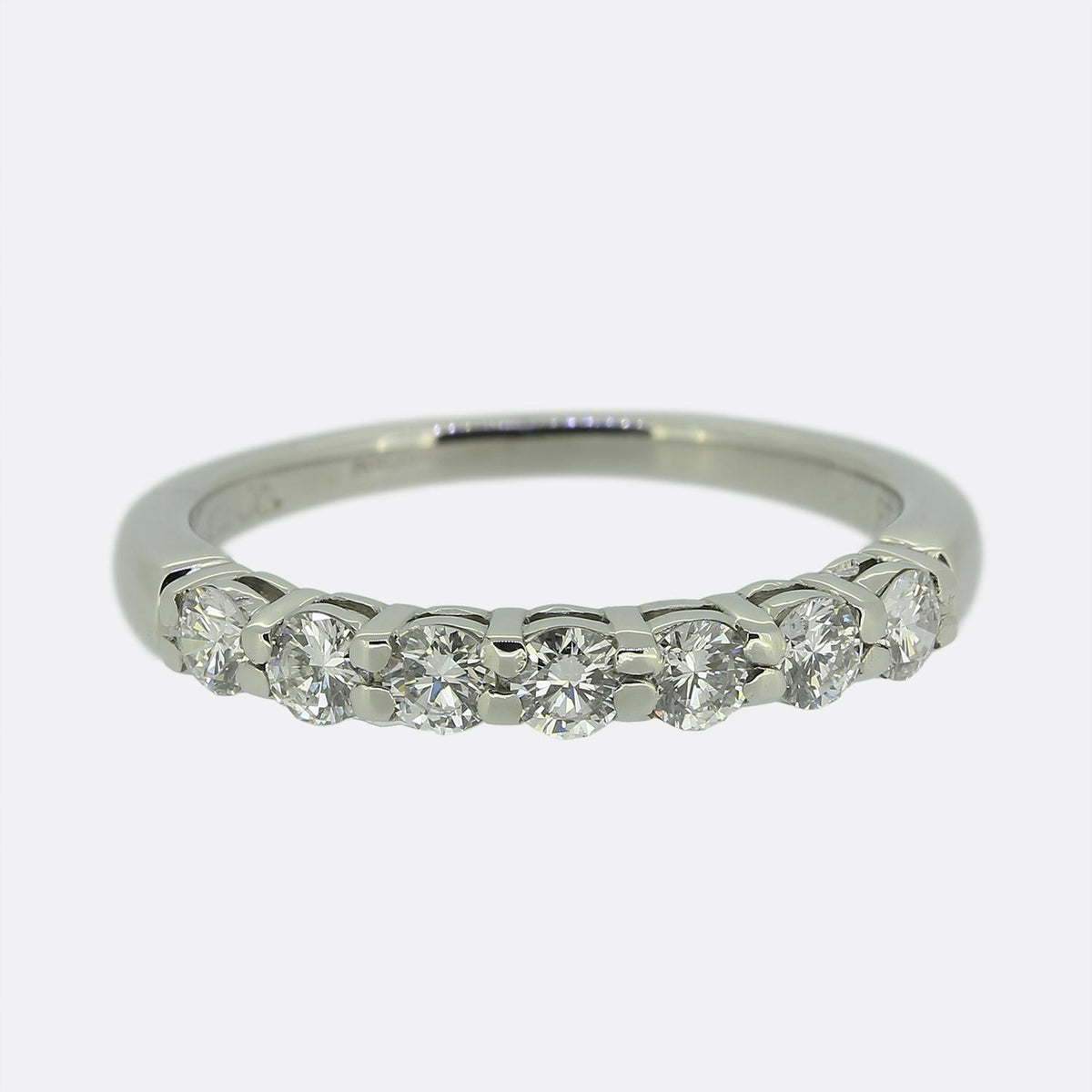 Tiffany Diamond Half Eternity Ring