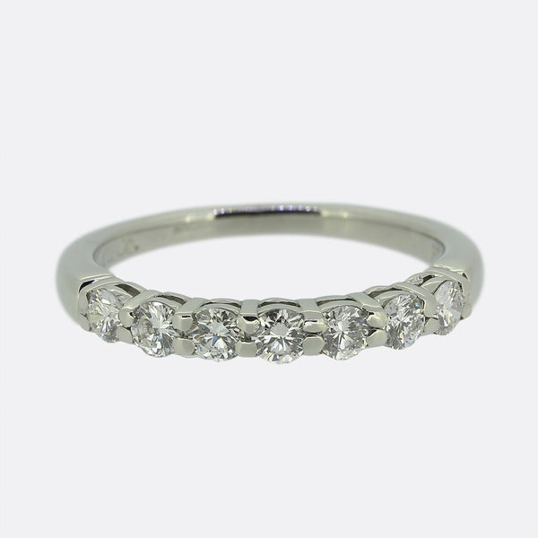 Tiffany Diamond Half Eternity Ring