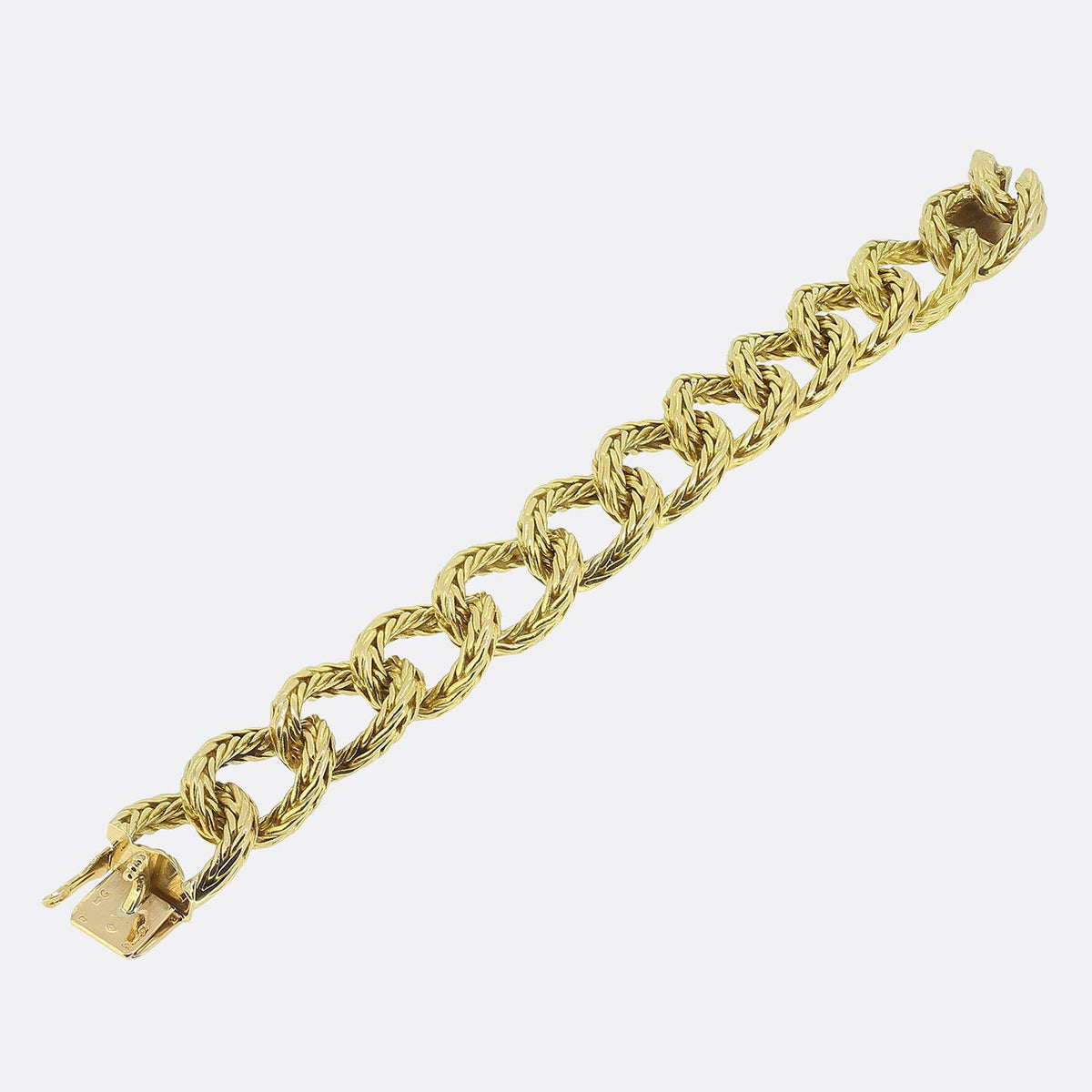 Rollang Fils et Cie Gold Chain Bracelet