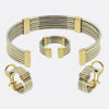 Cartier Vintage Gold and Steel Suite