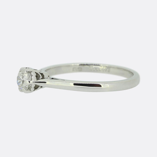 Boodles 0.41 Carat Diamond Solitaire Engagement Ring
