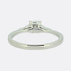 0.35 Carat Princess Cut Diamond Solitaire Ring
