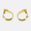 Cartier Trinity Hoop Diamond Earrings