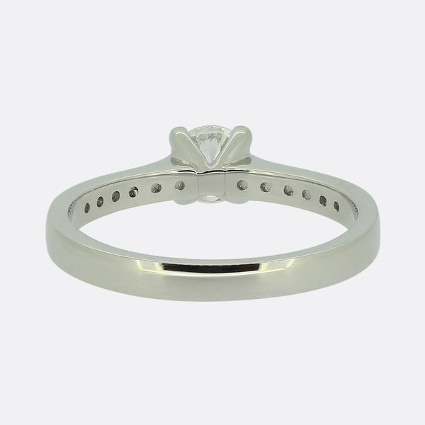 0.50 Carat Diamond Engagement Ring