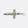 Victorian 1.50 Carat Diamond Cross Pendant