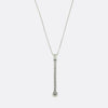 Tiffany & Co. Diamond Drop Jazz Necklace