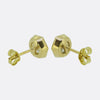 2.00 Carat Hexagonal-Cut Diamond Stud Earrings