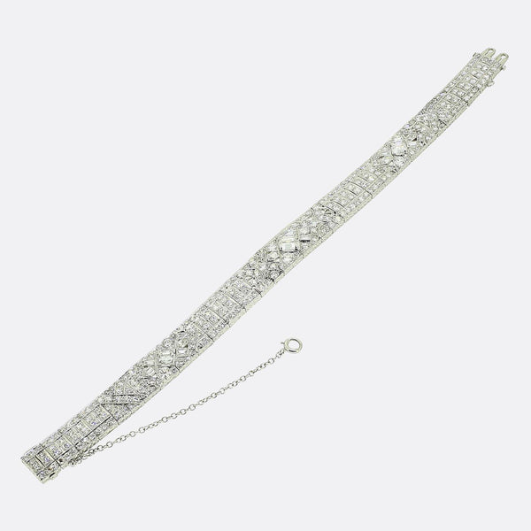 Art Deco Diamond Bracelet