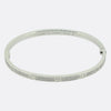 Cartier Paved Small Model LOVE Bangle Size 17