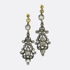 Victorian Diamond Drop Earring