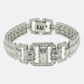 Art Deco Diamond Bracelet