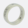 Vintage Roman Numeral Diamond Band Ring
