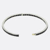 Art Deco Onyx and Diamond Bangle Set