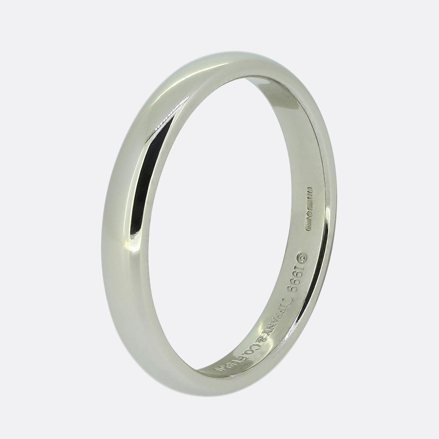 Tiffany & Co. 3mm Wedding Band Ring