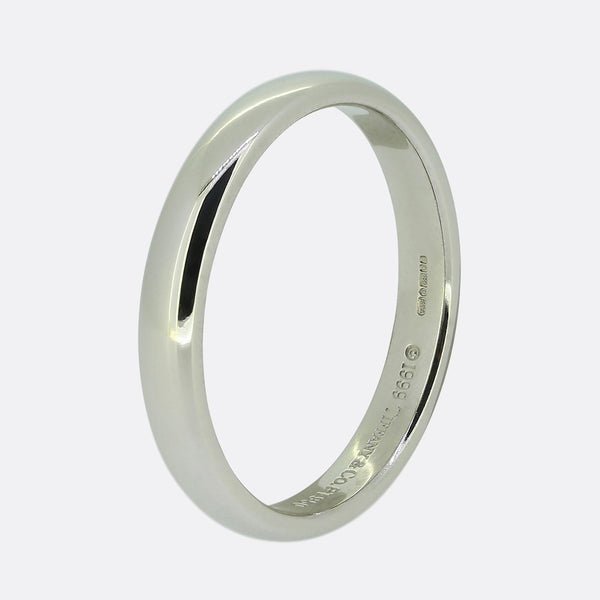 Tiffany & Co. 3mm Wedding Band Ring