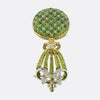 Patek Philippe for Tiffany & Co. Demantoid Garnet and Diamond Brooch Fob Watch
