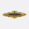 Victorian Etruscan Revival Diamond Brooch