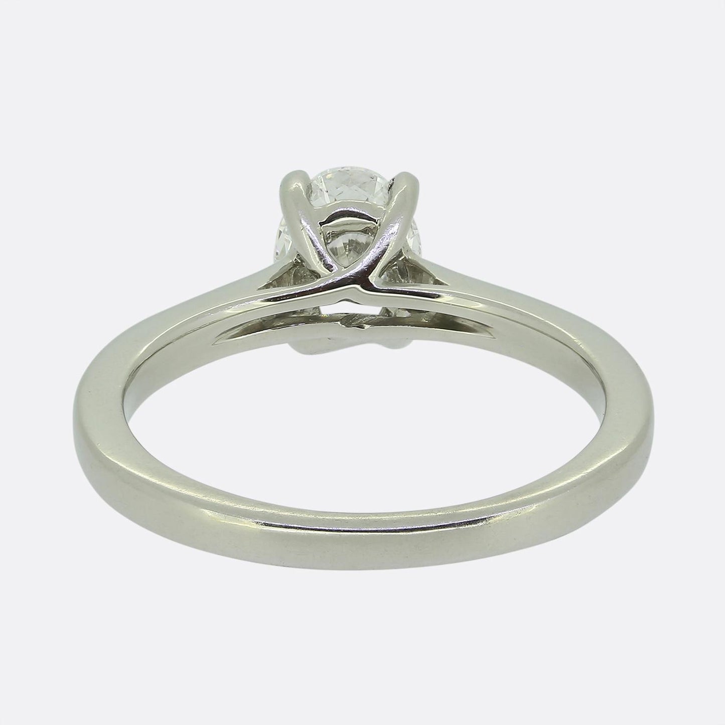 0.80 Carat Diamond Single-Stone Ring