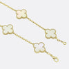 Van Cleef & Arpels Vintage Alhambra 10 Motif Mother of Pearl Necklace