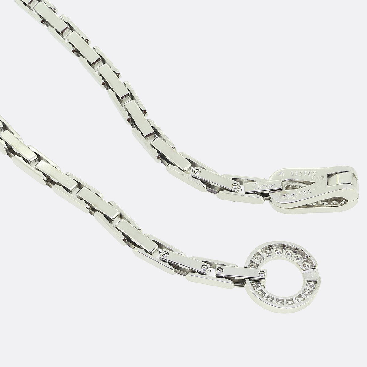 Cartier Agrafe Diamond Necklace