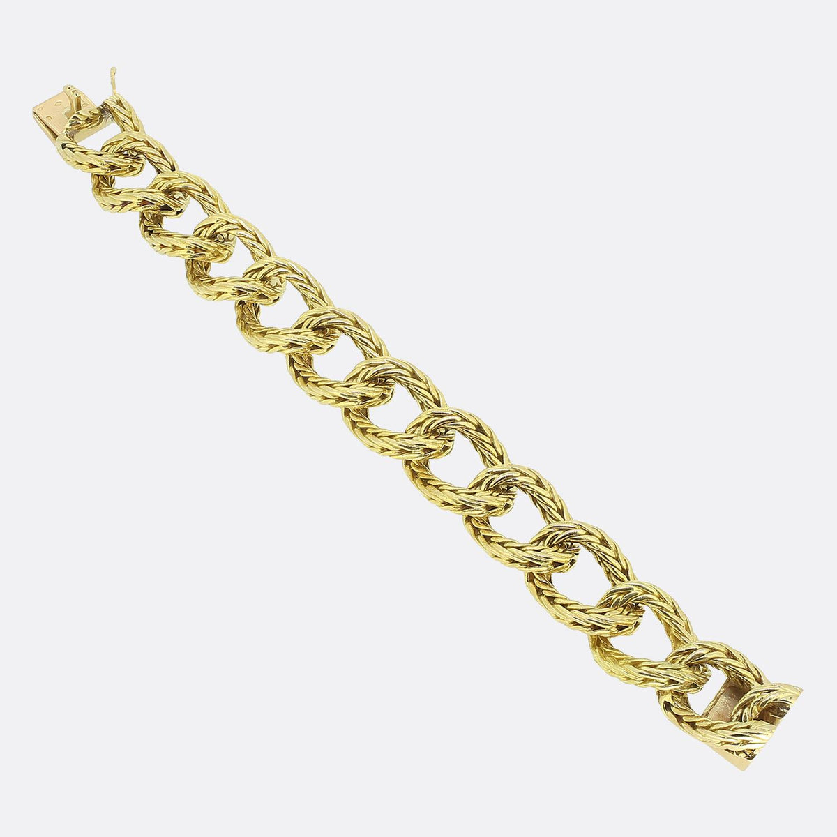 Rollang Fils et Cie Gold Chain Bracelet