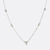 0.93 Carat Heart Shaped Diamond Necklace