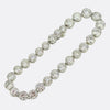 Art Deco 11.00 Carat Old Cut Diamond Line Bracelet