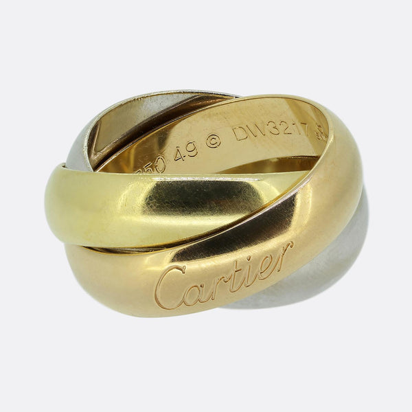 Cartier Trinity Ring Size J (49)
