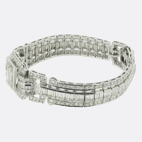 Art Deco Diamond Bracelet
