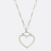 Tiffany & Co. Sentimental Heart Pendant Necklace
