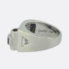 Cartier Retro Sapphire and Diamond Ring