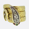 Victorian Diamond Snake Ring
