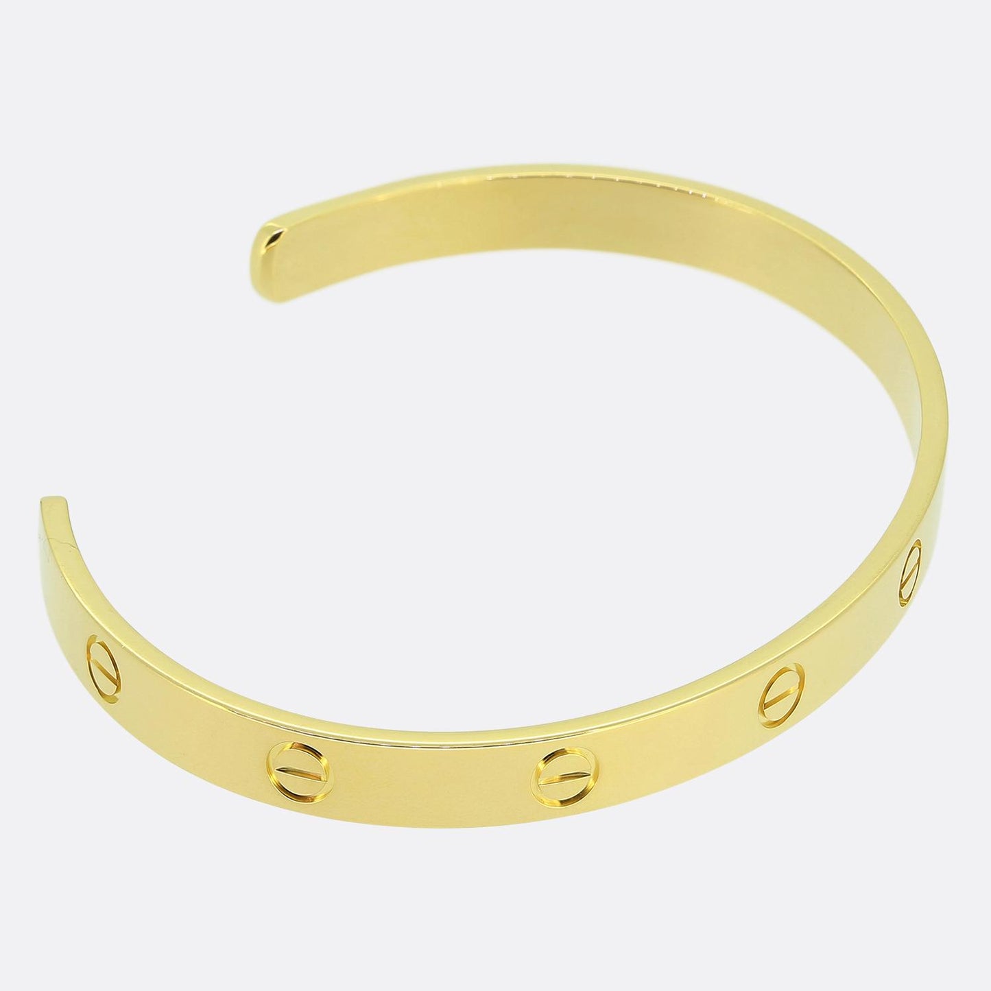 Cartier LOVE Cuff Bangle Size 20