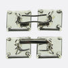 Vintage Hematite and Diamond Cufflinks