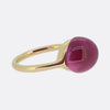 Pomellato Rouge Passion Cabochon Pink Ring