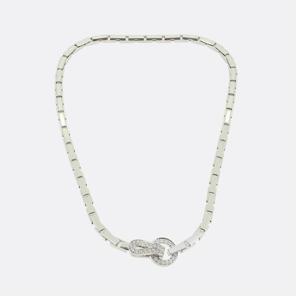 Cartier Agrafe Diamond Necklace