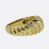 Cartier Diamond Croissant Ring