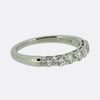 Tiffany Diamond Half Eternity Ring