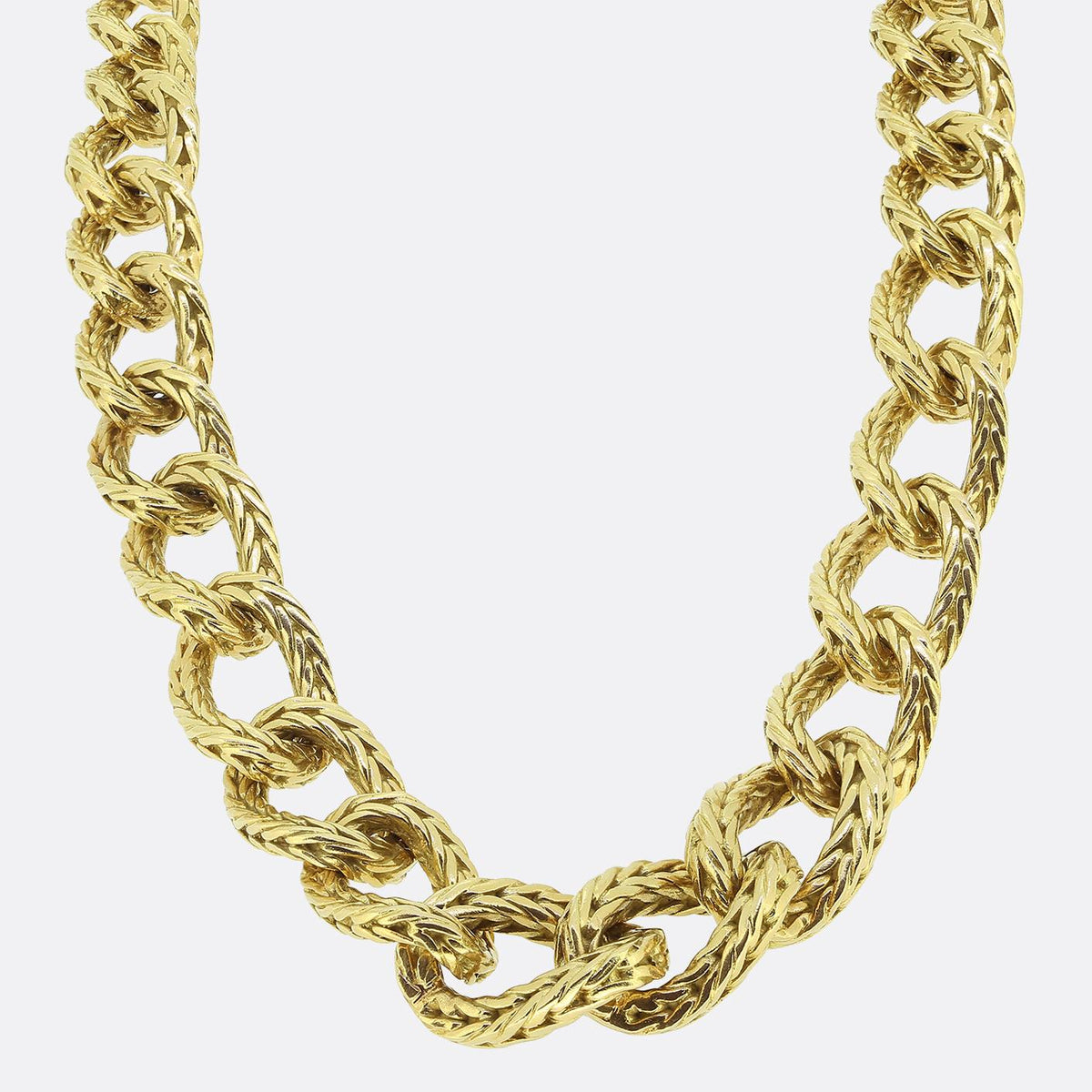 Rollang Fils & Cie Gold Chain Necklace
