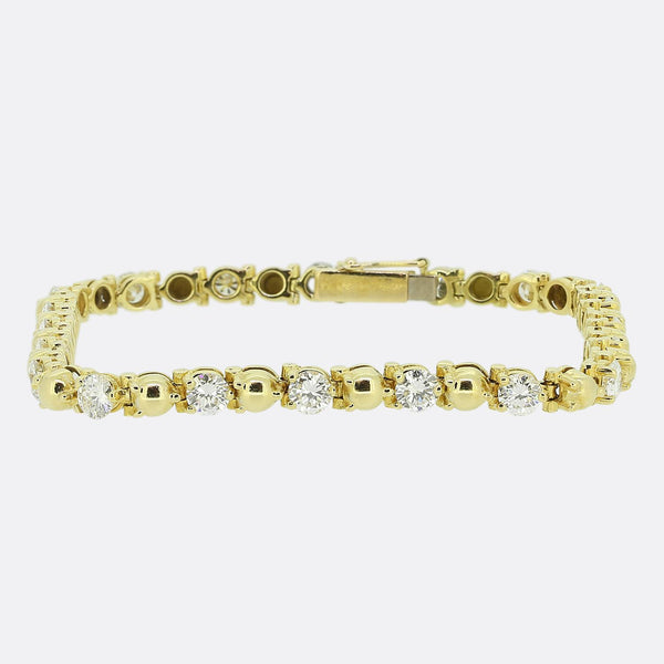 Vintage Diamond Tennis Bracelet