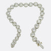 Art Deco 11.00 Carat Old Cut Diamond Line Bracelet