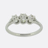 0.90 Carat Old Cut Diamond Three-Stone Ring