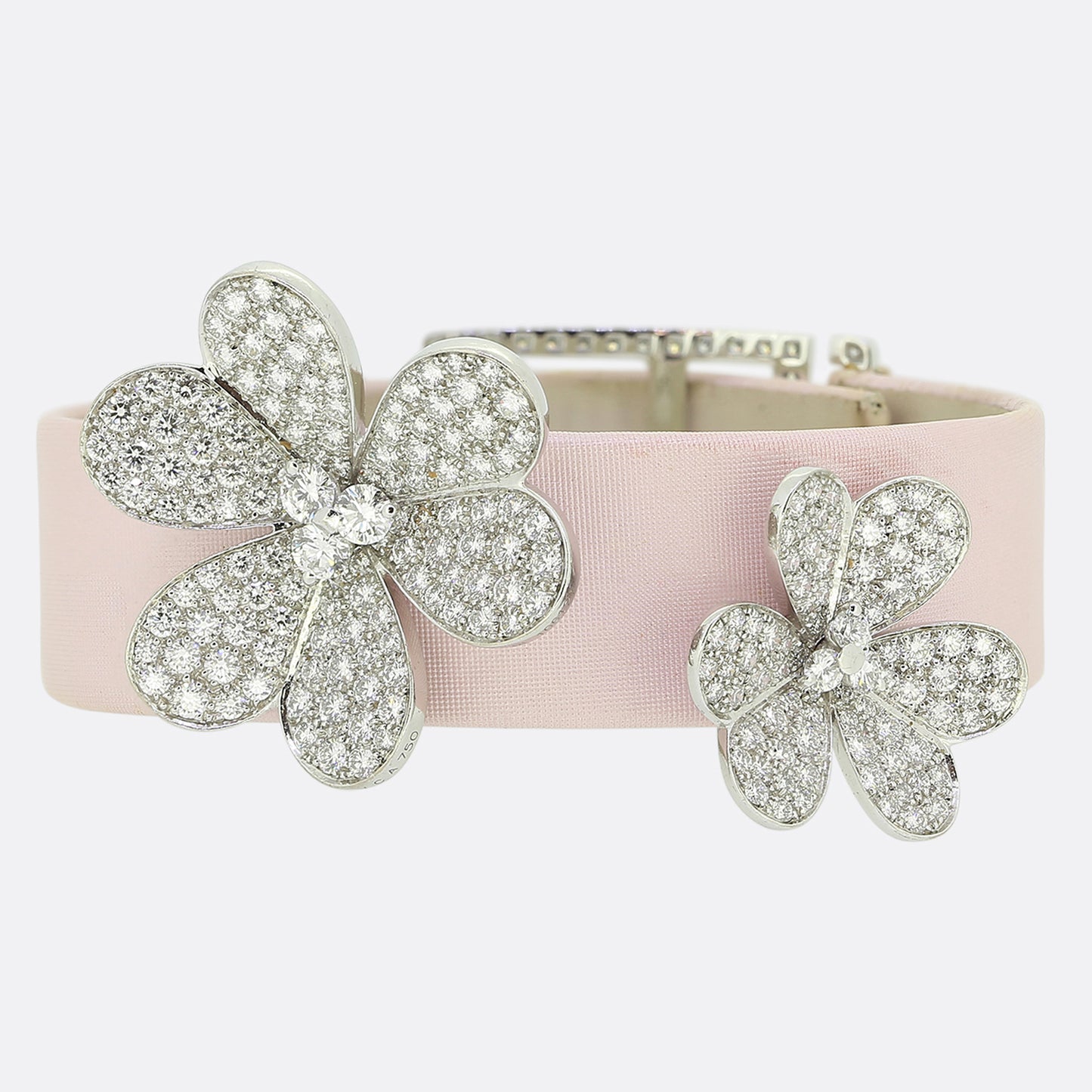 Van Cleef & Arpels Frivole Diamond Flower Bracelet