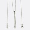 Tiffany & Co. Diamond Drop Jazz Necklace