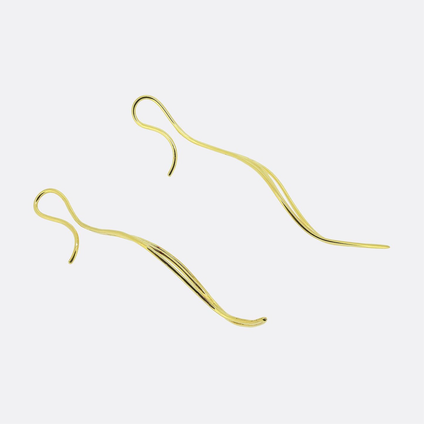 Tiffany & Co Elsa Peretti Wave Earrings