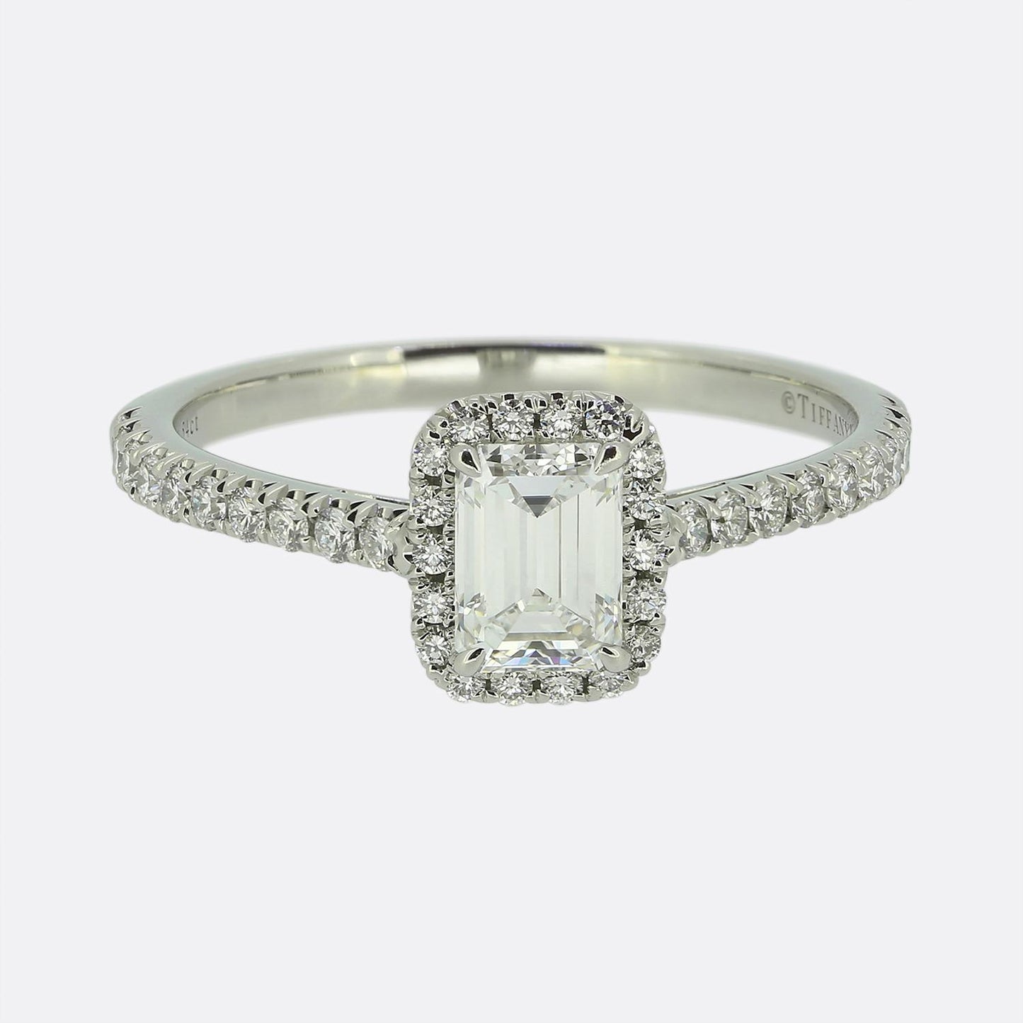 Tiffany & Co. 0.54 Carat Diamond Soleste Ring
