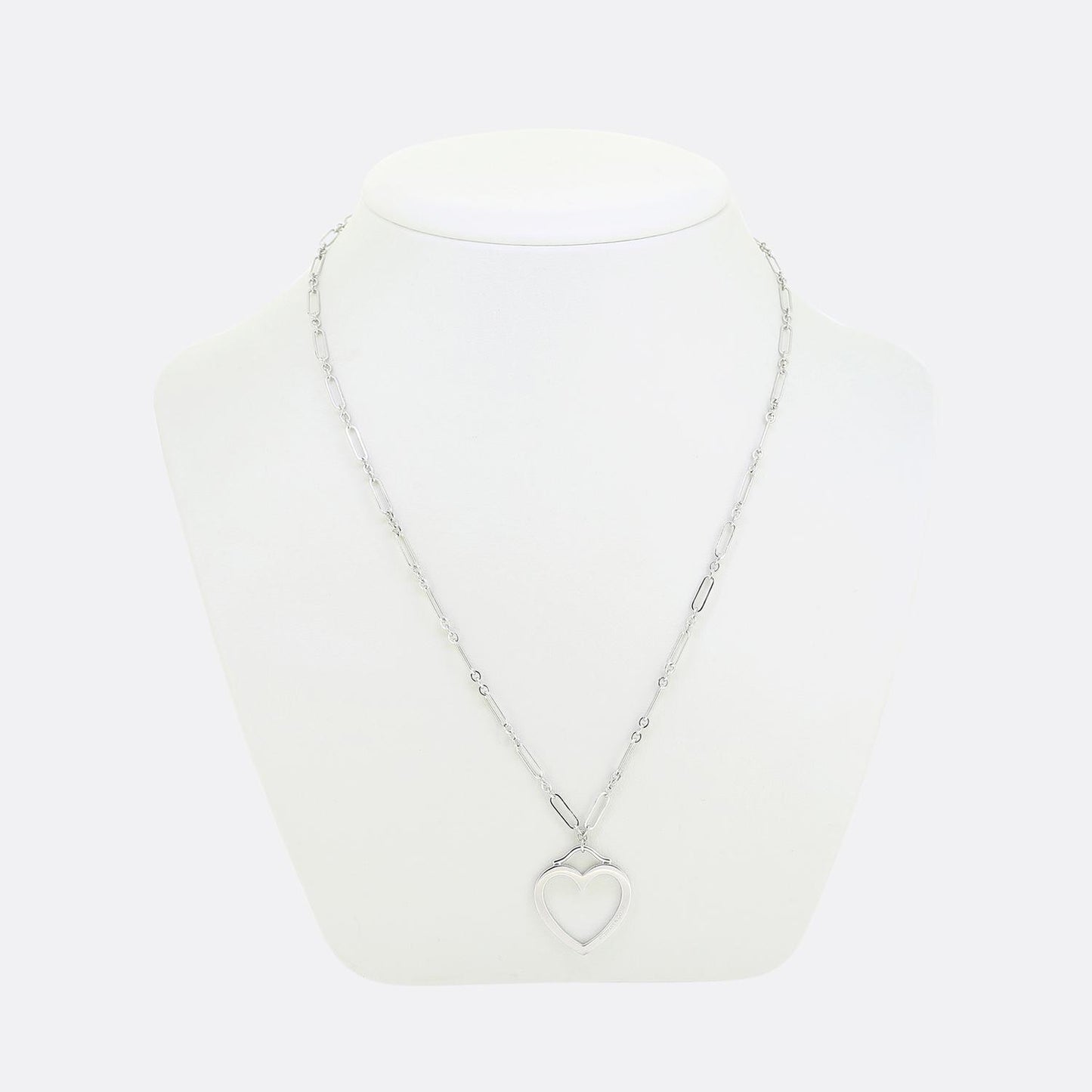 Tiffany & Co. Sentimental Heart Pendant Necklace